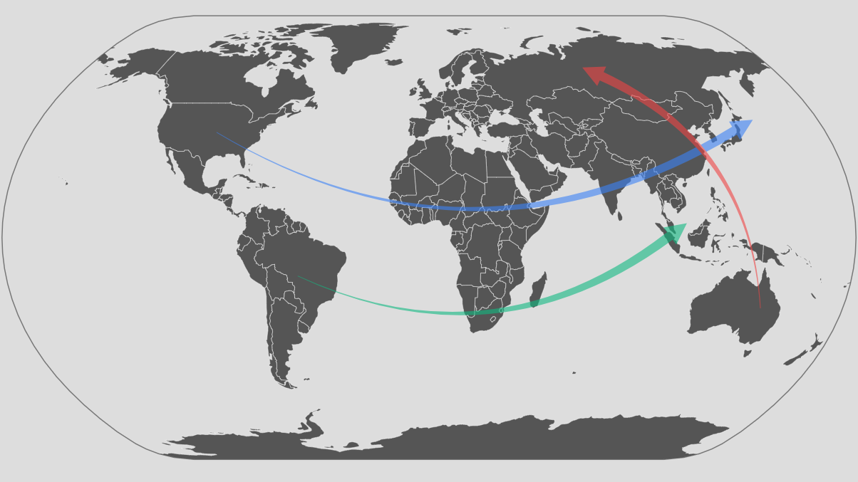 テーパーラインレイヤー