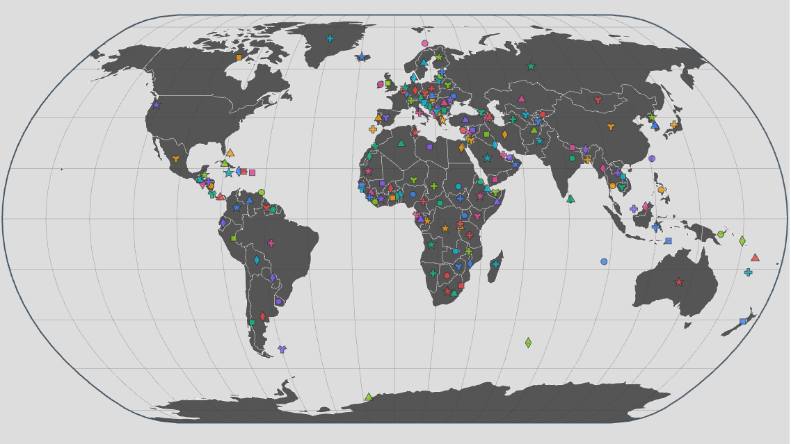 ポイントシンボルレイヤー